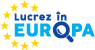 Lucrez în Europa Logo